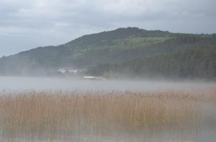 Yağmur, dolu, sis - Abant Gölü 