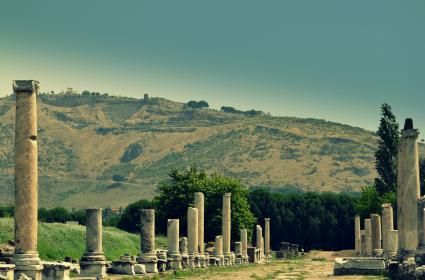 Asklepion&#039;dan Akropol&#039;e bakış - Bergama 