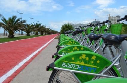 Batum&#039;da bisikletler 