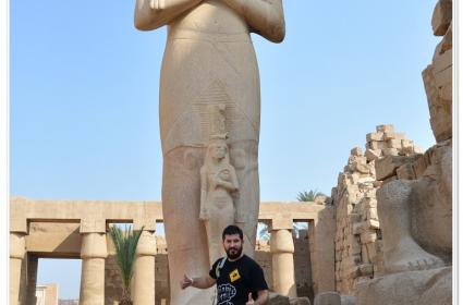 Karnak Tapınakları Luxor&#039;dayım. 