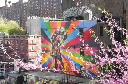 The War is Over - Eduardo Cobra&#039;nın Higline Park&#039;taki efsanevi murali 