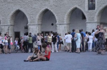 Estonya&#039;nın başkenti olan Tallinn, çok güzel bir ortaçağ kenti 