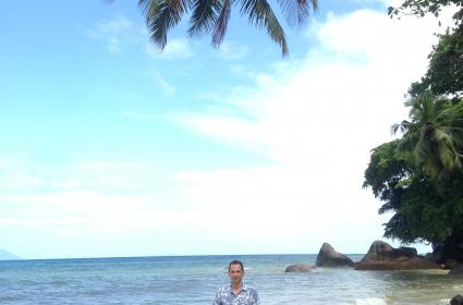 Seyşeller Adası, Beau Vallon Beach, Hint Okyanusu 