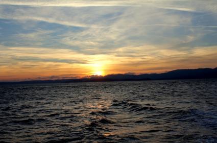 Feribottan Sakız Adası&#039;na Bakış 