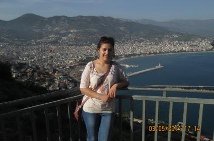 Alanya Sahili&#039;nin yukarıdan görünümü 