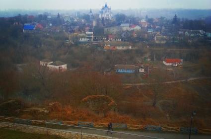 Kamaniçe Kalesi&#039;nden şehre bakış 