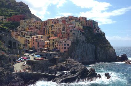 Şans eseri bulduğum yer meğer Avrupa&#039;nın efsanelerindenmiş Cinque Terre 