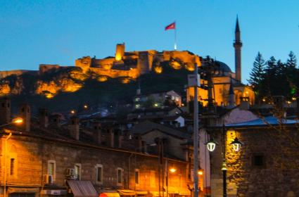 Kastamonu Kalesi Mavi Saatlerde 