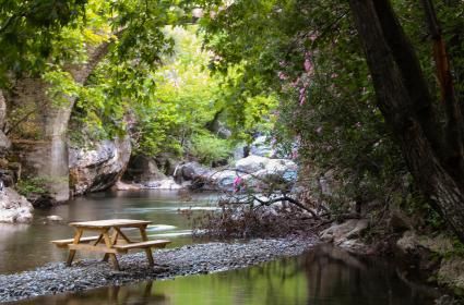 Mıhlı Çayı Sabahın Erken Saatlerinde 