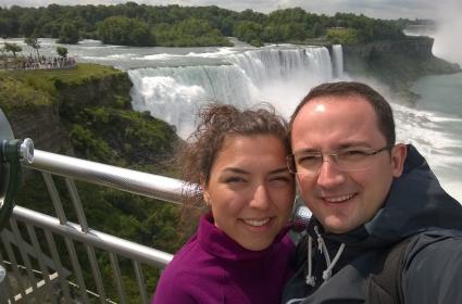 Etkileyici Niagara şelalesi 