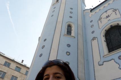 Bratislava Blue Church 