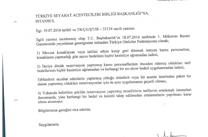 Kamu Personellerinin Yıllık İzinlerinin İptali Nedeniyle İade Taleplerine İlişkin Duyuru 