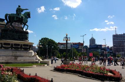 Hareketli Balkan Şehri Belgrad 