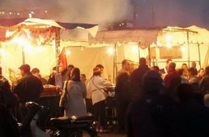 Marakeş ve Fnaa Meydanı  Marakeş ve Fnaa Meydanı