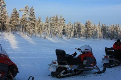 Laponya'da Snow Mobıl Turu ve Ren Geyikleri Laponya'da Snow Mobıl Turu ve Ren Geyikleri