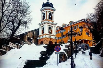 Plovdiv&#039;de Kış Başka Güzel 