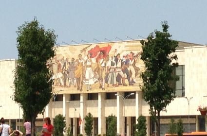 Arnavutluk&#039;un Başkenti Tiran 