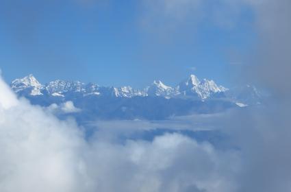 Nagarkot Ve Himalayalar'da Gün Doğumu  Nagarkot Ve Himalayalar'da Gün Doğumu