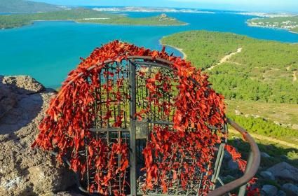 Ayvalık Şeytan Sofrası&#039;nda Gün Batımı 