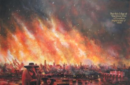 Birleşik Krallık tarihindeki en büyük yangın hangi sene gerçekleşmiştir? 