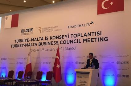 Türkiye - Malta İş Konseyi Toplandı  Türkiye - Malta İş Konseyi Toplandı